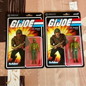 G.I.Joe 2021 4” Super7 Trooper Infantry Dual